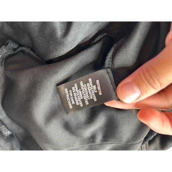 Ark & Co. Black Lace Romper With Mesh Neckline & Back Womens Size L - Picture 5 of 12